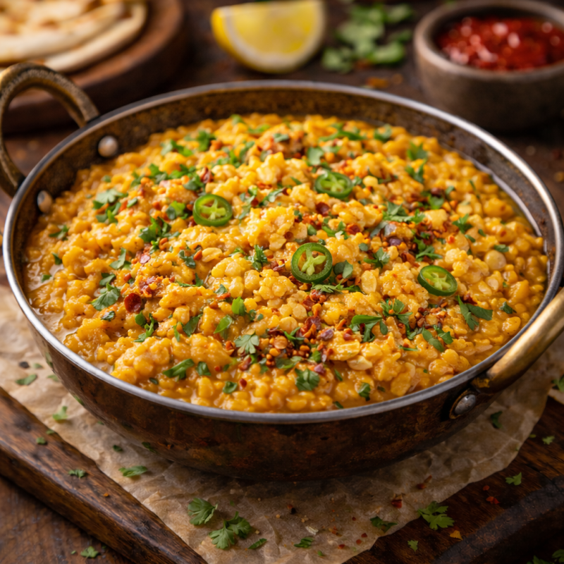 Egg daal Ghotala