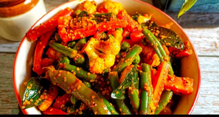 Mix Achari vegetable