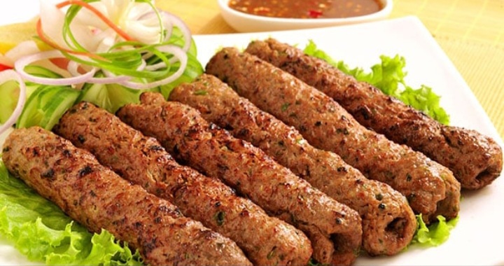 Chicken seekh kebab