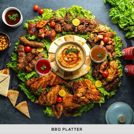Full BBQ platter